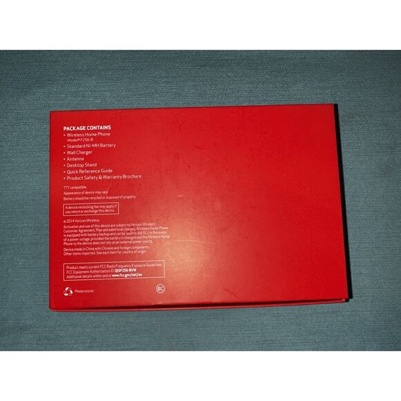 Huawei Verizon F256BVW Black Fixed Wireless Terminal Home Phone Connect Device - Picture 2 of 6